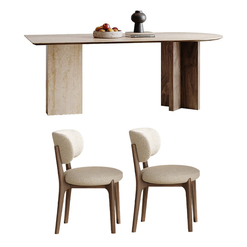 Ensemble de salle à manger l 31,5 po Ignasiak, H 29,5 po x L 70,9 po x l 31,5 po