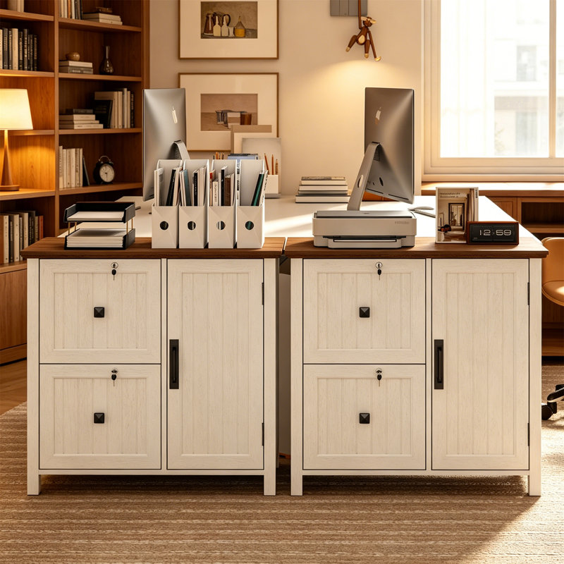 80cm Wide 2 -Drawer File Cabinet