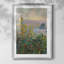Paysage rétro LXV III - impression encadrée