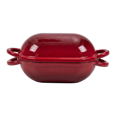 Living and Home Non-Stick Cast Iron Stainless Steel Stock Pot