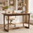 51.2" W Solid Rubberwood Writing Desk with Rounded Corners