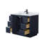 Meuble-lavabo simple autoportant 42 po avec plateau en marbre Miranda-244607037-244607038