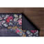 Tapis luxueux lavable à la machine, 4,9 x 7,5 pieds, 100% polyester, 1850 g / m², hauteur des poils: 0,2 pouce | Envers écologique en polyester recyclé | Parfait pour le salon et la chambre à coucher, conception douce et durable-612111326