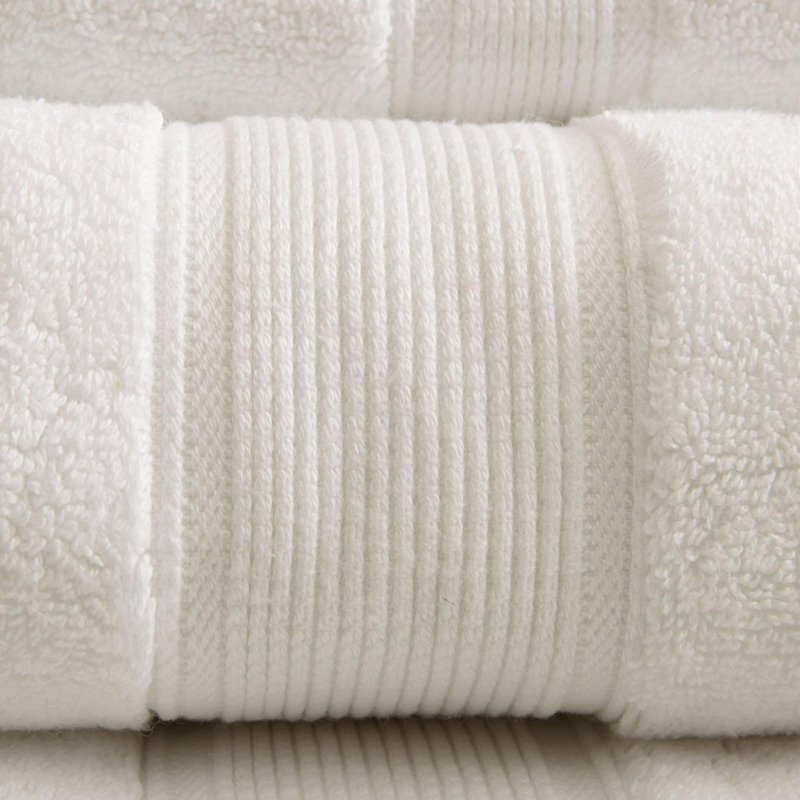 Cotton Bath , 8 Piece Towel Set, Cream