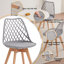 Dining Chairs - Nordic Style Dining Chair - Mesh Backrest - Solid Wood Legs-1956994511-1958533017