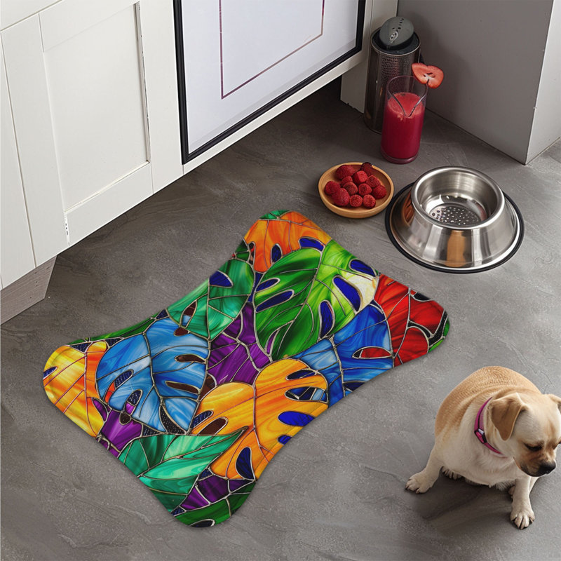Matelas d'alimentation en forme d'os 1 pièce, 14"