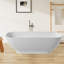 Baignoire de trempage autoportante 67 po. X 30 po. 67 po x 30 po