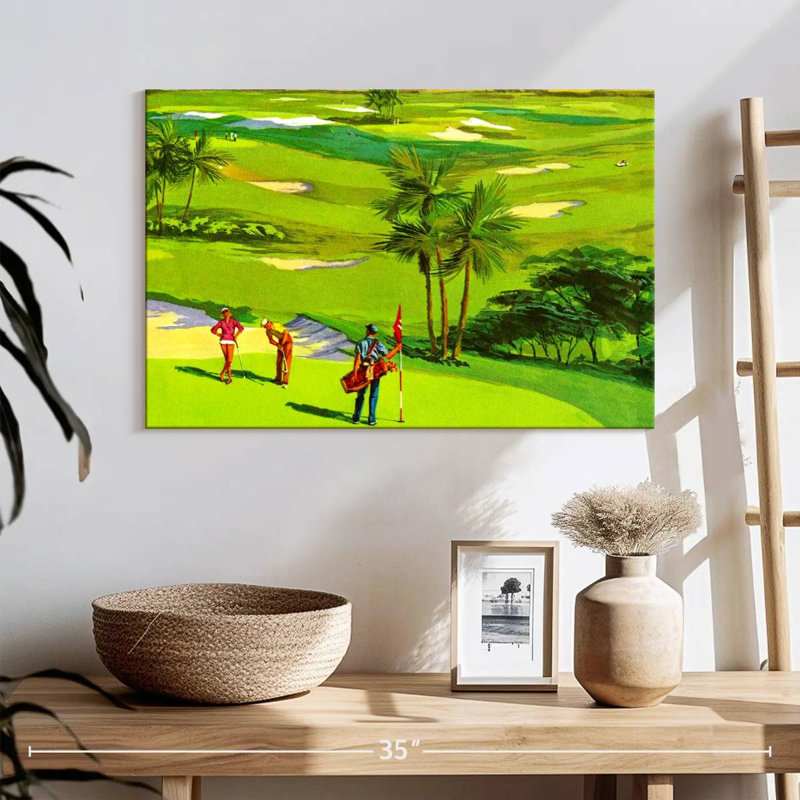 Senne Golf Course, 16" H x 24" W