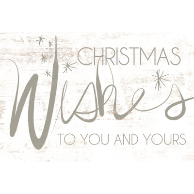 Christmas Wishes - Wrapped Canvas Print
