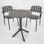 2 - Person Patio Dining Set with Round Table-1124282565-1124282567