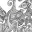 A Bird In Paradise I, impression sur toile tendue-19756779-74879752