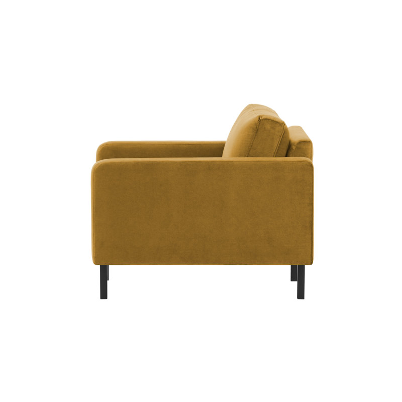 Jacquoline Upholstered Armchair, Gold