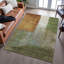 Premium Machine Washable Wayne AMF1100 Squares Rug-1690033375
