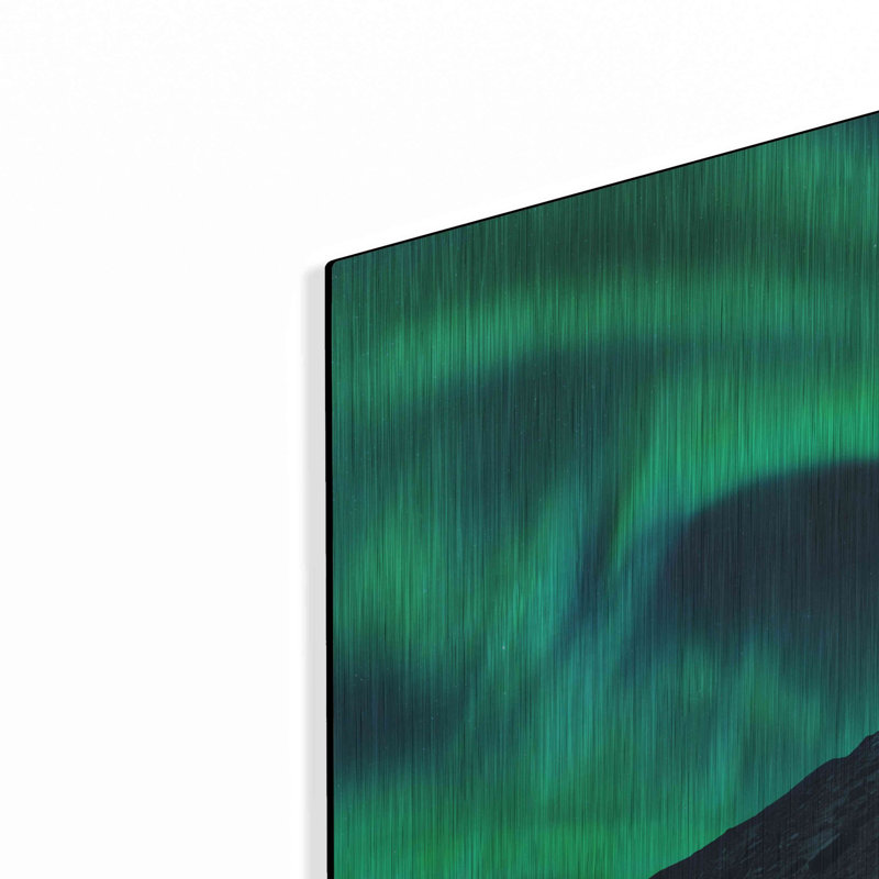 «Northern Lights and Woman» par Luxe, H 12 po x l 16 po