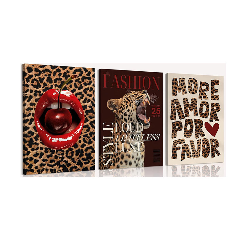 3 Piece Wrapped Canvas Print