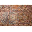 Tapis crème, bleu clair Kashmir 8 pi 8 po x 11 pi 11 po