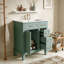 Meuble-lavabo moderne avec lavabo en céramique-1280848371