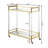 Carolina Acrylic/Glass Bar Cart
