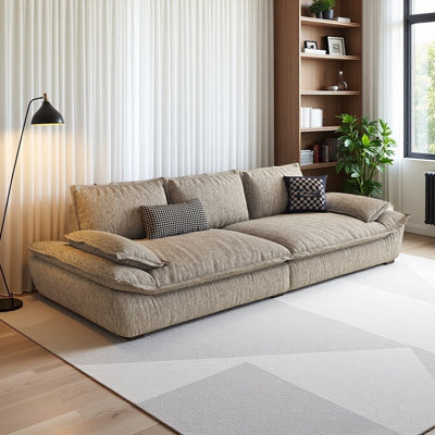 Canapé moderne et simple en chenille