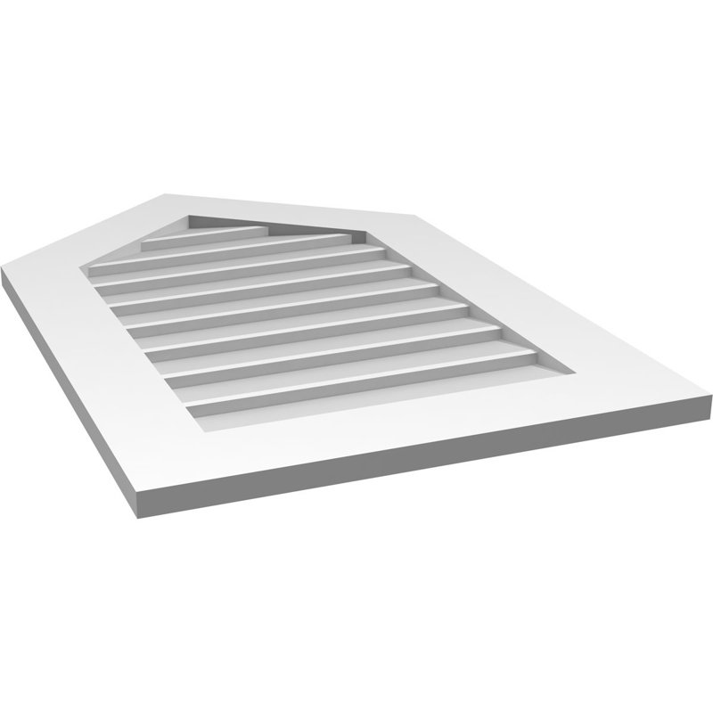 Ventilateur à pignon en uréthane non-fonctionnel Signature, H 34 po x l 22 po x P 1 po