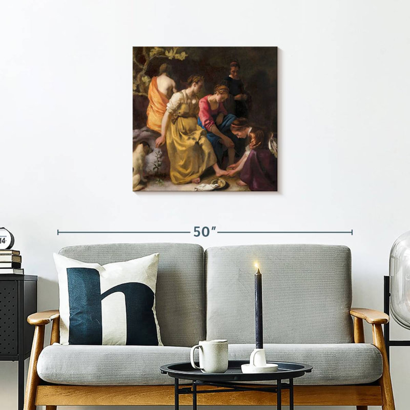 Diane et ses nymphes 1653-1654, H 24 po x l 24 po