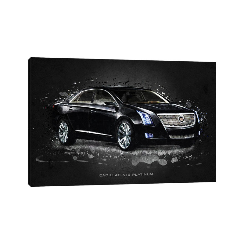 Cadillac XTS Platinum 1 Piece Wrapped Canvas Wall Art, 101.6 cm H x 66.04 cm W x 3.175 cm D