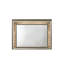 Miroir Skylar au fini champagne foncé avec DEL (miroir inclus seulement)
