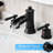 8 Inch Widespread Bathroom Faucet , Black With Pop Up Drain And 2 Lever Handle Basin Faucet, Matte Double For Sink-121645565
