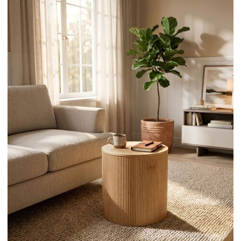 Houston Wood Side Table