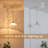 Oyisen Hanging Lamp Plug in Braided Adjustable 14Ft Light Cord Plug in Pendant Light 9.8 Inch Glass Lampshade Hanging Ceiling Light Kitchen Island On/Off Switch Hanging Lights-2018730699-2018730696-2018730704