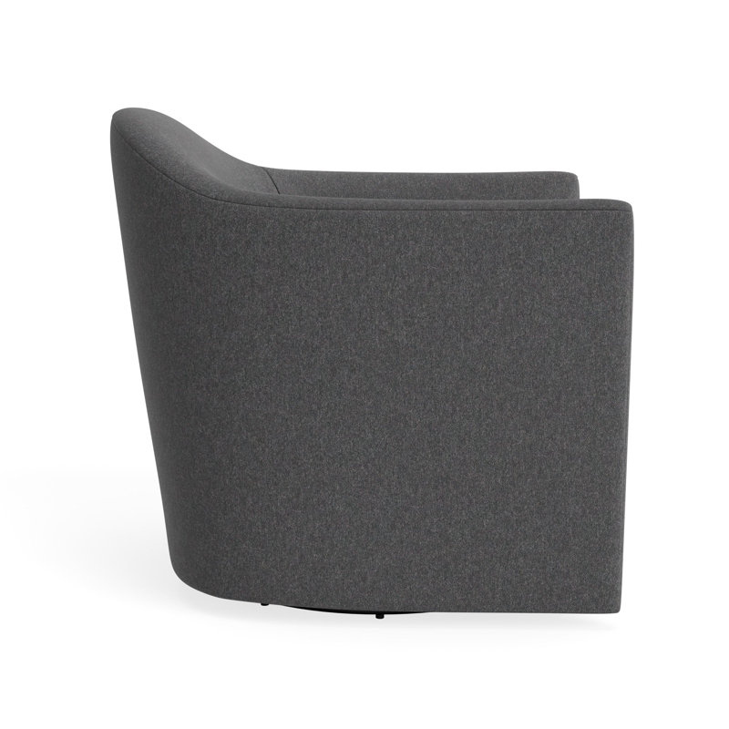 MTO - About Face Swivel Lounge Chair, Gabro Gray
