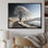 «Wind Turbines Winter Scenery I», reproduction sur toile