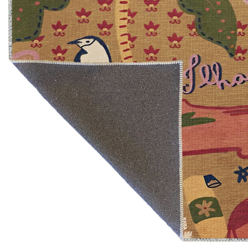 Tapis intérieur / extérieur Alivio, Rectangle 5 pi x 6 pi 6 po