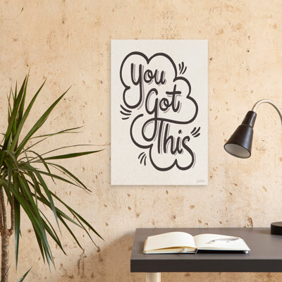 You Got This I - nuages noirs, art gris gris