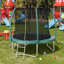 Freeport Park 305cm Round with Safety Enclosure Kid / Toddler Trampoline