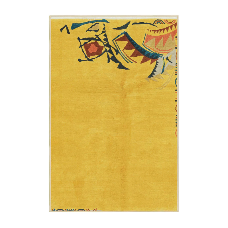 Abstract Indoor Rug, Rectangle 5' x 7'
