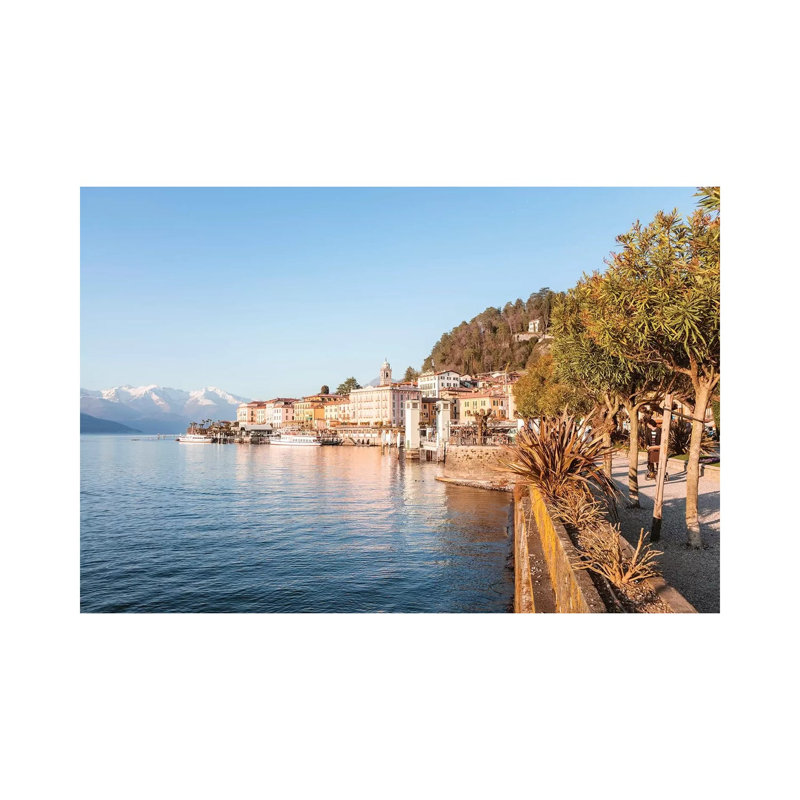 Bellagio Waterfront, Como Lake, Italy 1 Piece Wrapped Canvas Wall Art, 66.04 cm H x 45.72 cm W x 1.91 cm D