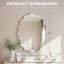 Miroir mural ovale en métal-2136866164-2136866167