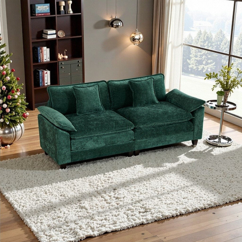 Canapé modulaire Modern, Vert