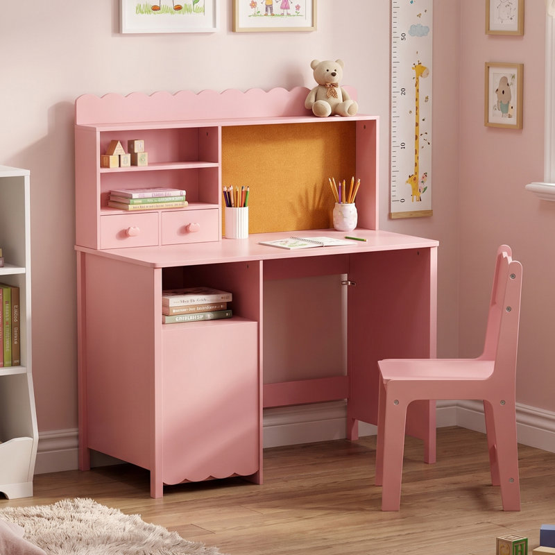 Bureau d'écriture, Rose