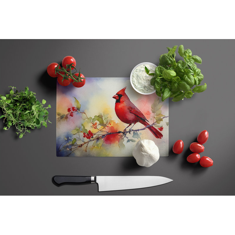 Cardinal Glass Cutting Board