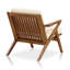 Martelle Twill Weave Upholstered Accent Armchair-83968720