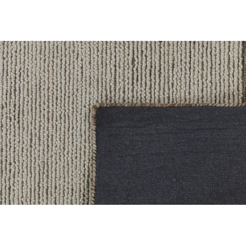 Malia Hand Tufted Wool Indoor Rug, Brown, 8'9x11'9