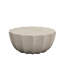 Table basse imperméable 35,43 po moderne pour l'extérieur et l'intérieur, conception en ciment Mgo durable, convenant aux terrasses, jardins, arrière-cours et salons (gris)-184174940