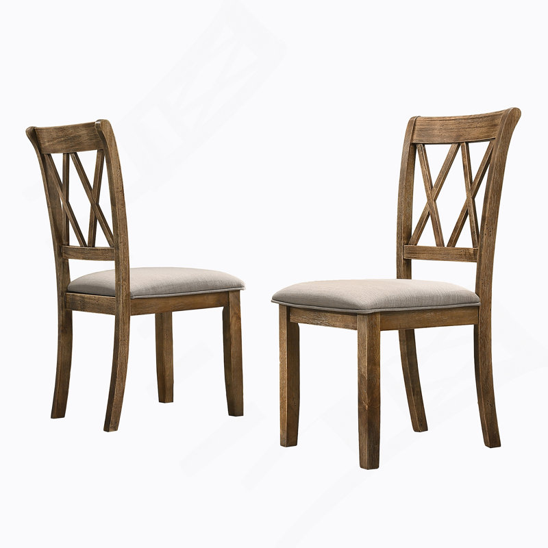 Ensemble de 2 chaises de salle à manger rembourrées Windvale