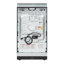 Danby Dr20v1bssglp 20" Gas Range In Stainless Steel 120v