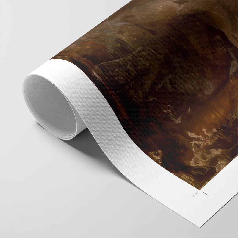 Rusty Steel I -Canvas Print Only - NOT FRAMED, 12" H x 8" W