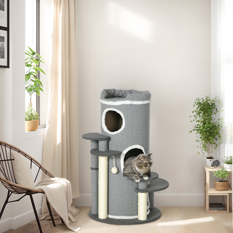 251.46cm H Cat Tree