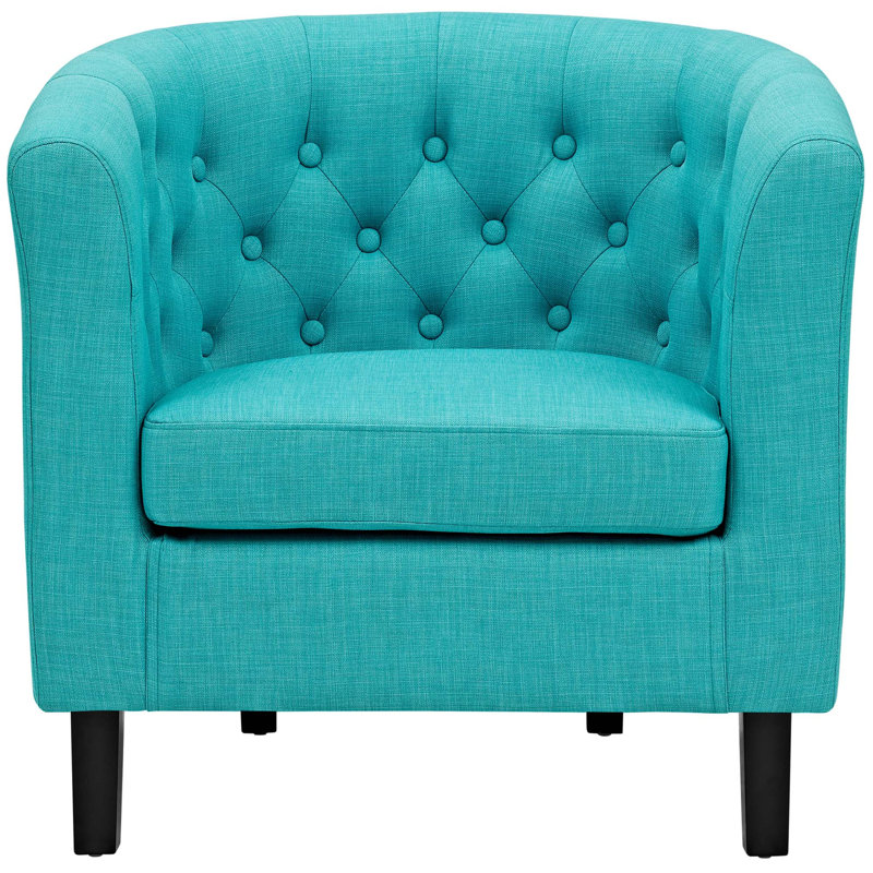 Modway Prospect Upholstered Armchair, Pure Water