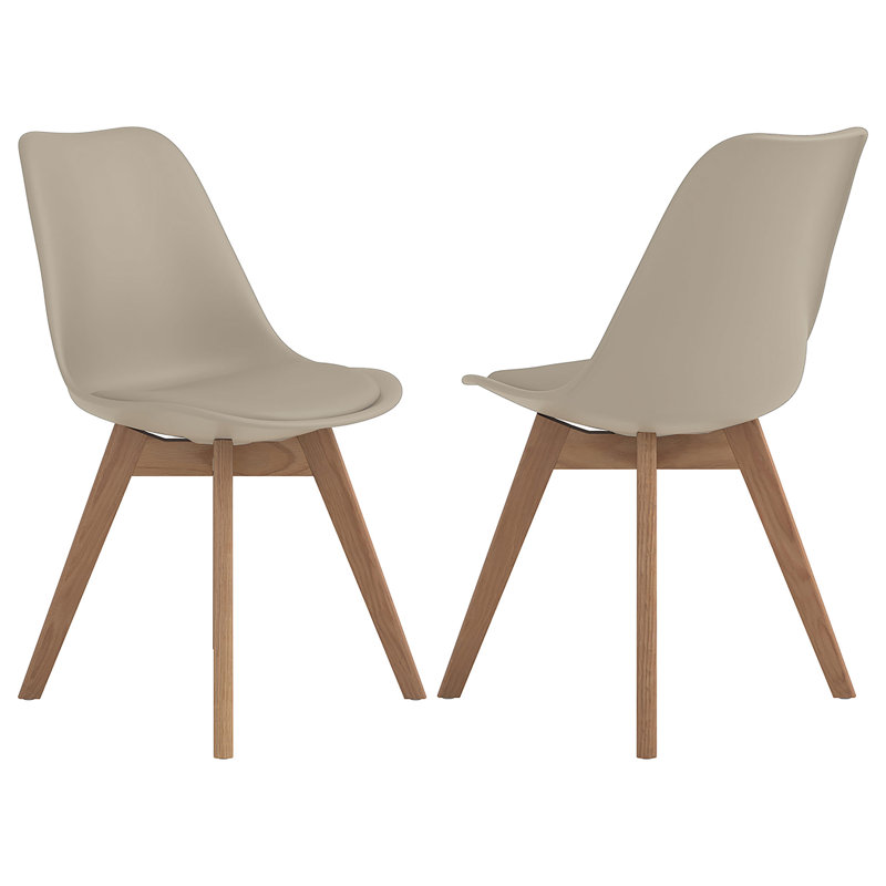 Chaise d'appoint Lalage, Brun clair